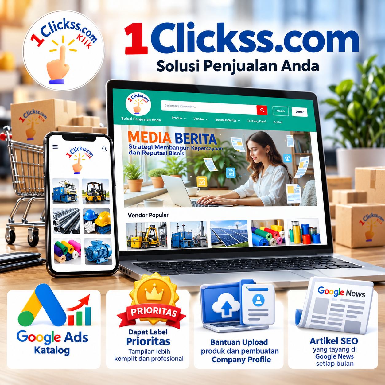 Member Akun Peoritas 1clickss