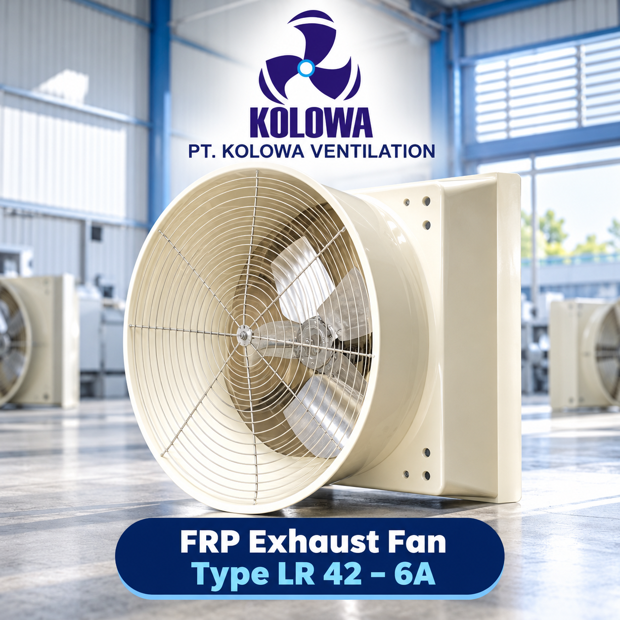 Jual FRP Exhaust Fan Type LR 42 – 6A