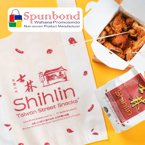 Kantong Tas Spunbond Dengan Printing Custom