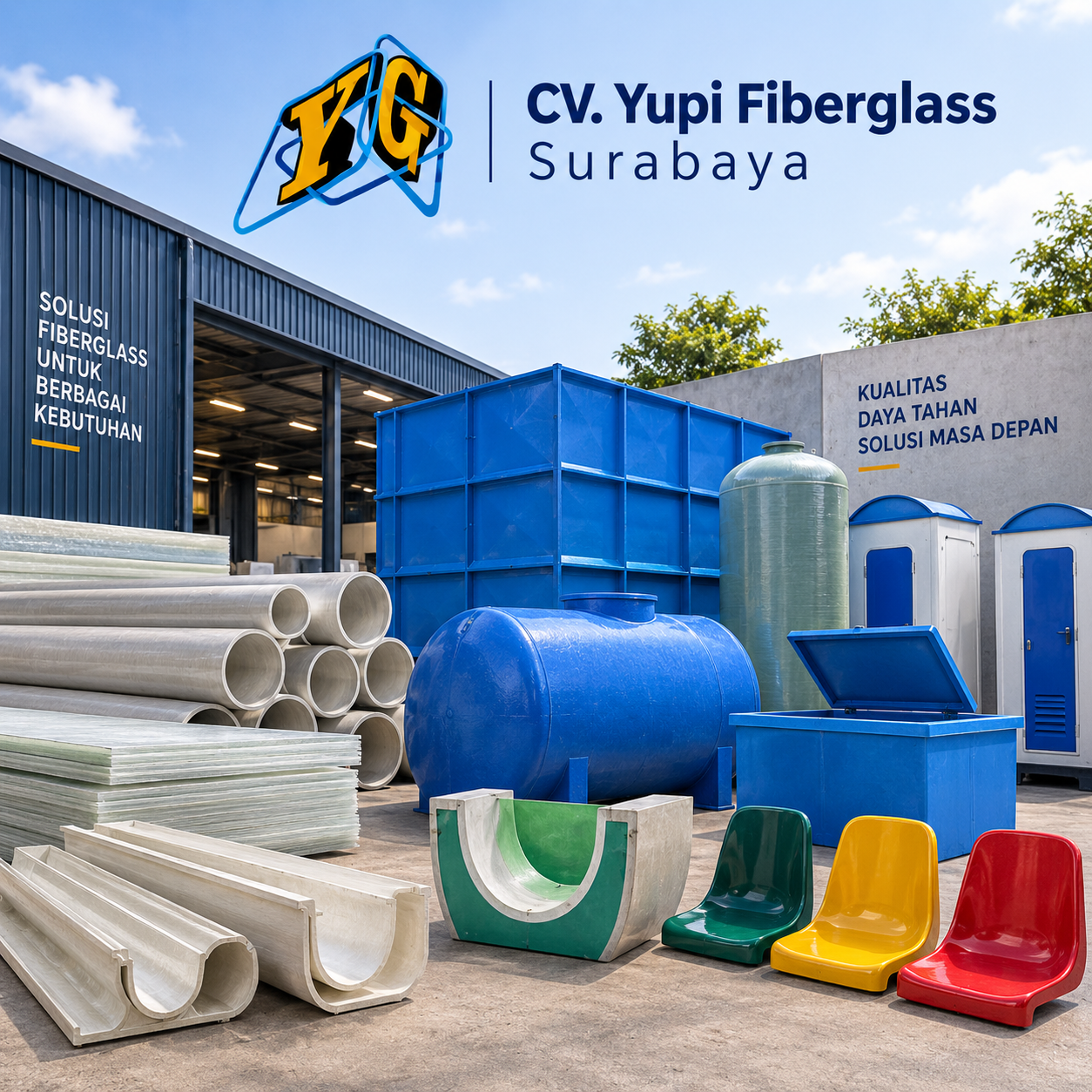 CV. Yupi Fiberglass Surabaya