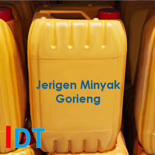 Jual Jerigen Minyak kuning Goreng Baru