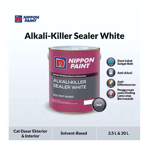 NIPPON PAINT ALKALI KILLER SEALER WHITE 2,5 ltr