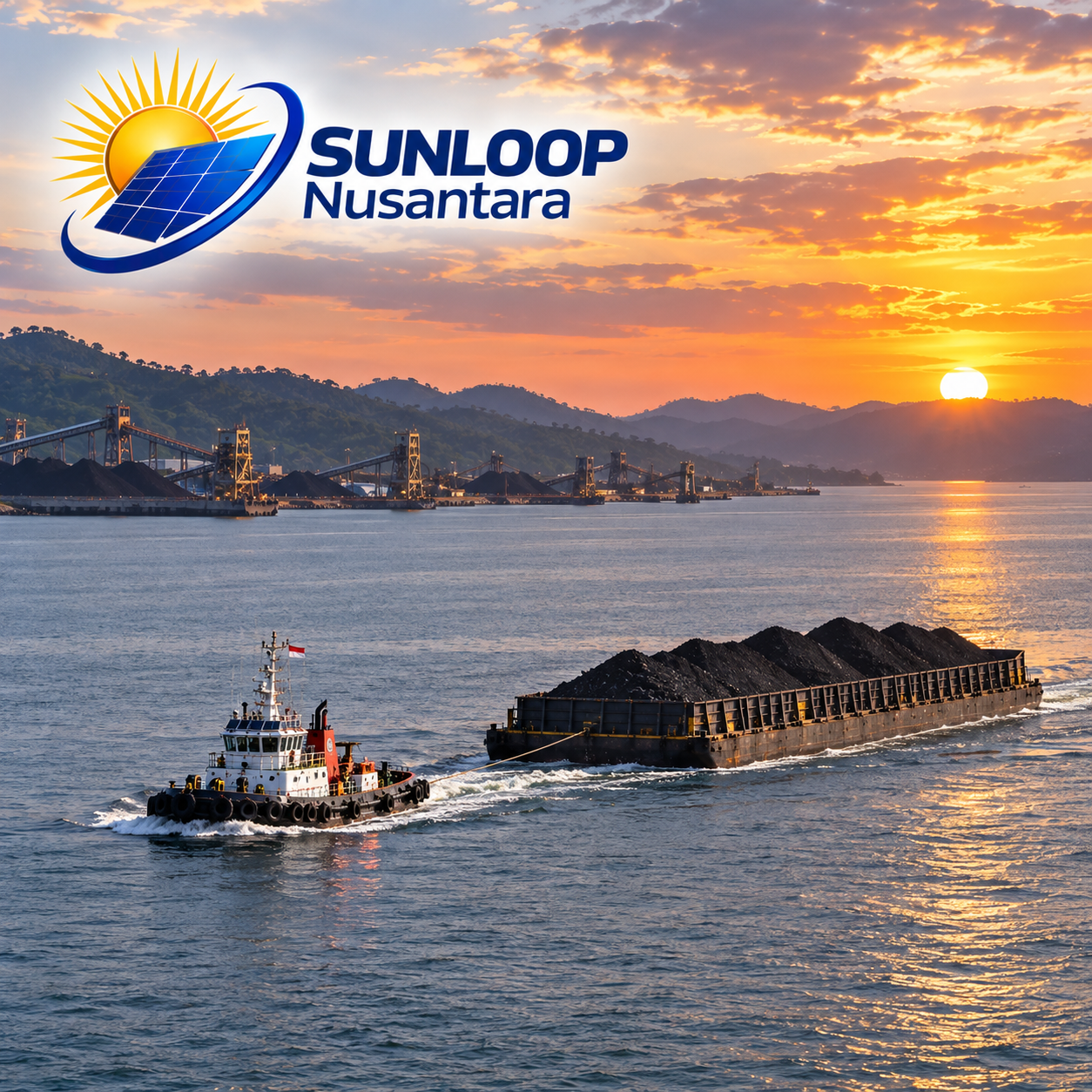 Pasang Panel Surya Untuk Kapal Tunda Tugboat