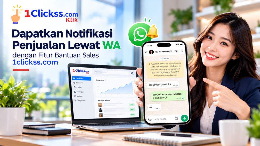 Promosikan Usaha Anda Bersama 1Clickss