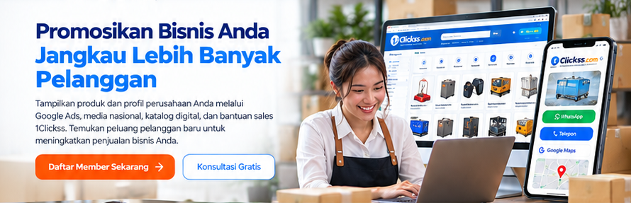 Promosikan Bisnis Anda Jangkau Lebih Banyak Pelanggan Bersama 1Clickss