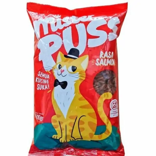 Mister Puss 500gr 猫粮金枪鱼和三文鱼