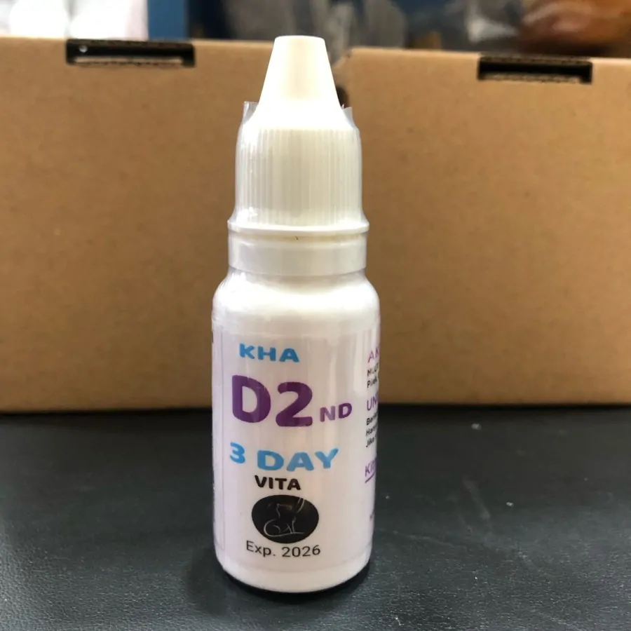 液体维生素 D2ND 有效抗病毒 Panleu Calici 猫药 15ml